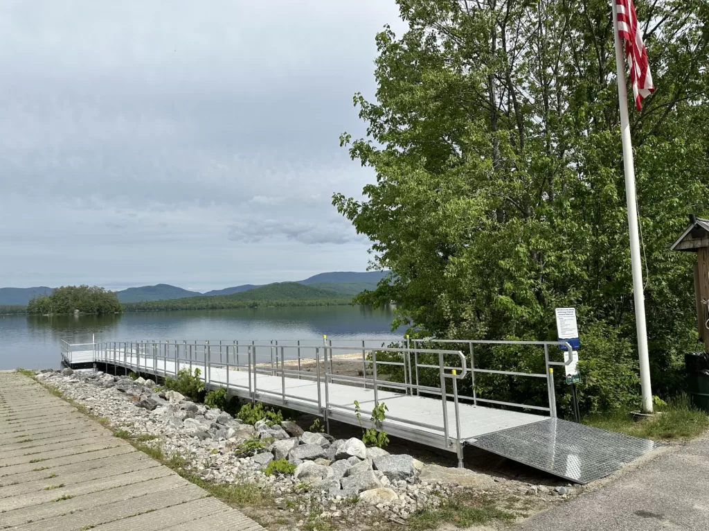 Roxbury Maine Municipality heavy-duty aluminum frame thruflow floating dock